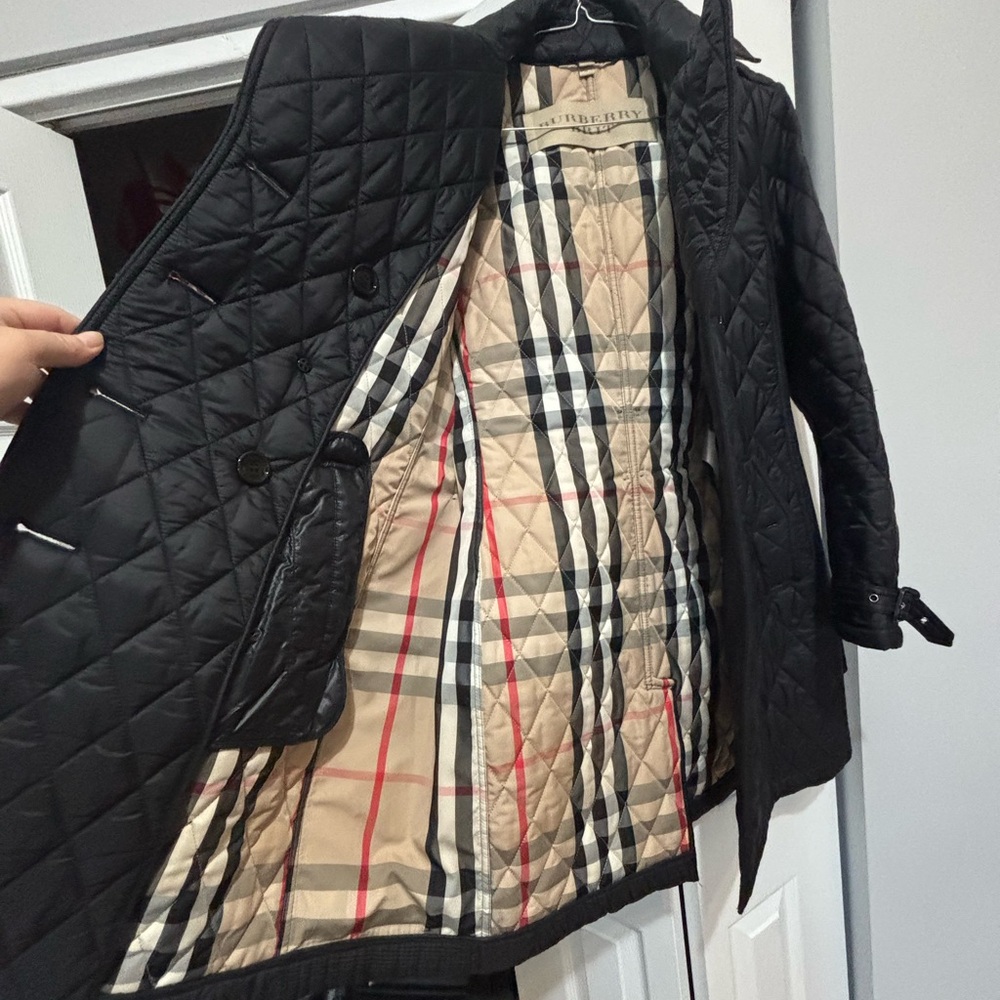 Burberry Black Quilted Puffer Jacket